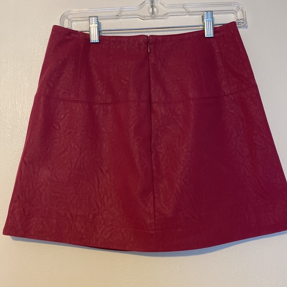 pink free people mini skirt - Picture 2 of 3